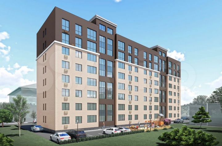 1-к. квартира, 44,3 м², 6/8 эт.