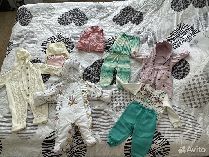 Детские вещи пакетом на девочку 62-86