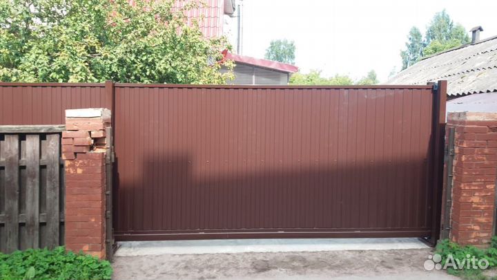 Откатные ворота