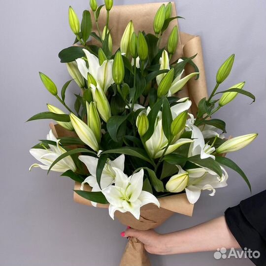 Лилии букеты опт розница
