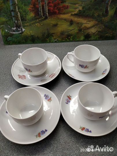 Тарелки и посуда СССР