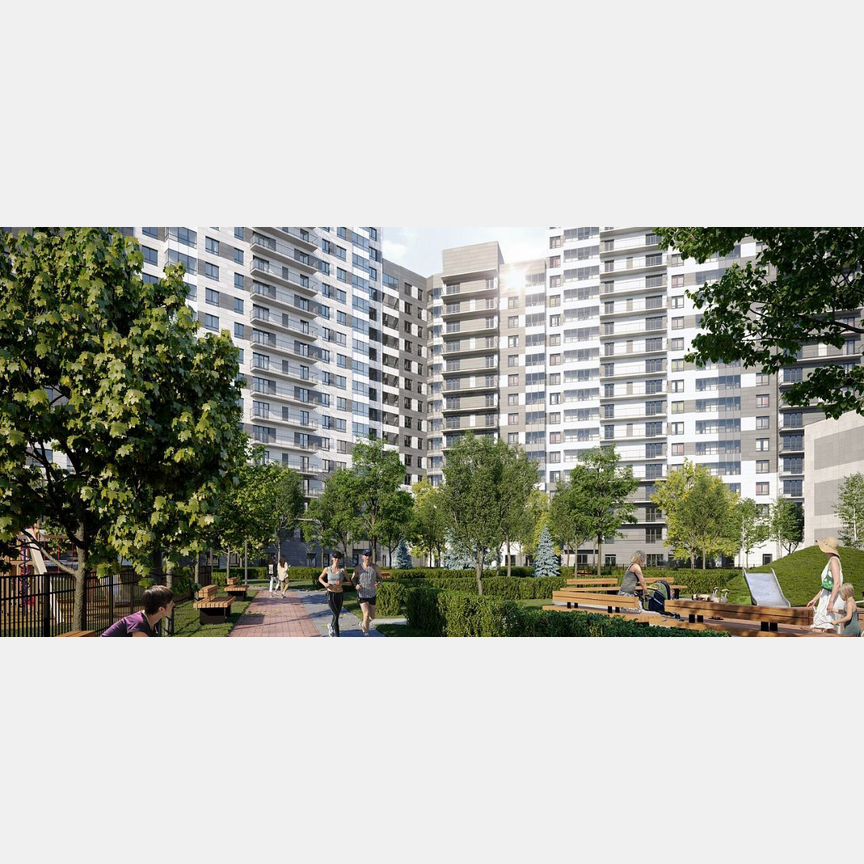 1-к. квартира, 36,4 м², 23/24 эт.