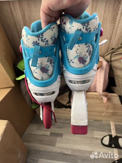 Ролики для девочки раздвижные