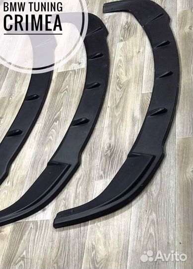 Губа Сплитер Бмв e60 элерон на м тех
