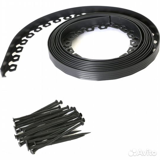 Садовый пластиковый бордюр геопластборд Манго