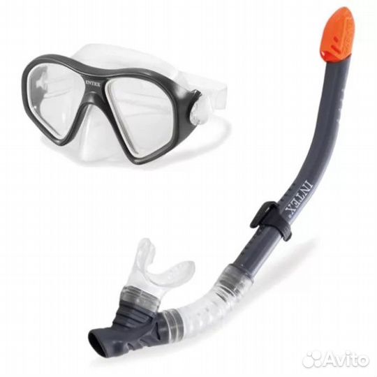 Маска с трубкой для плавания