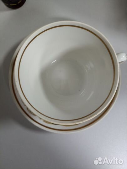 Чайная пара фарфор