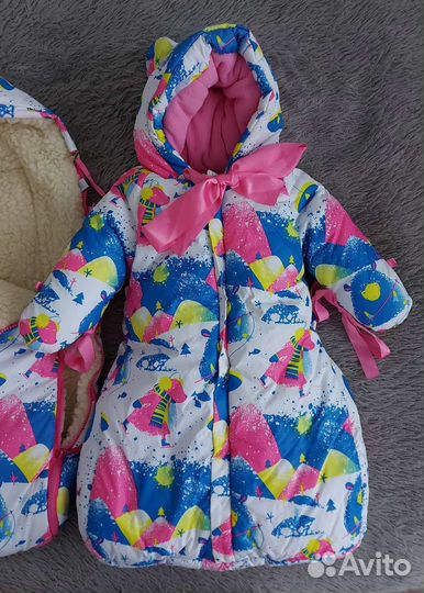 Конверт на выписку зимний