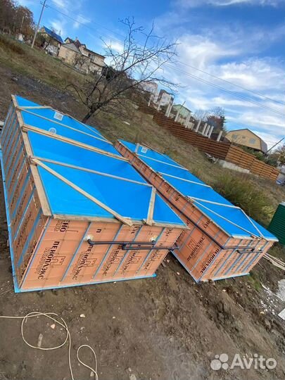 Бассейн из полипропилена 5х3х1,5