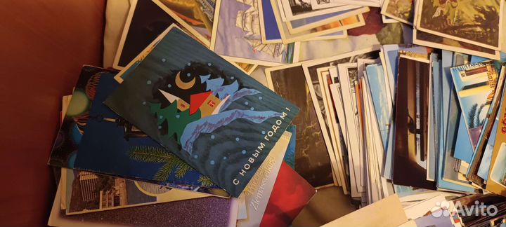 Открытк советские СССР, иностранные