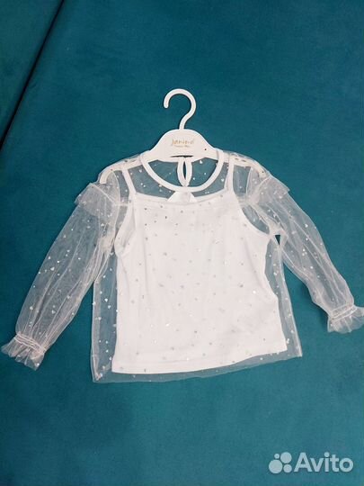 Блузка для девочки 80