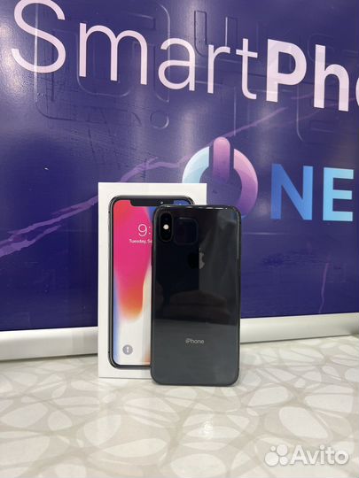 iPhone X 256gb бу Space Black
