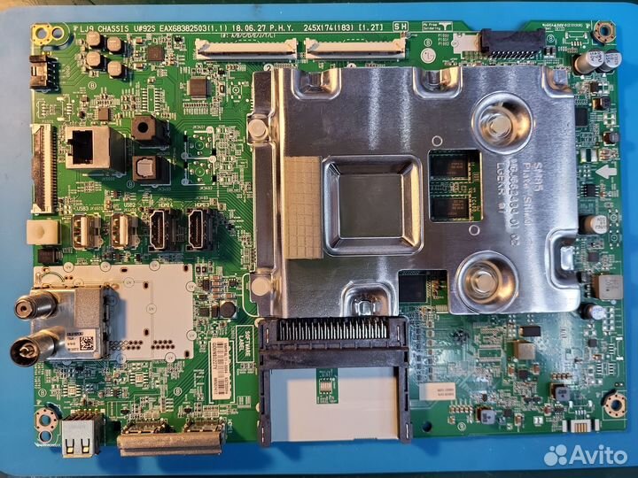 Main board, power, LED