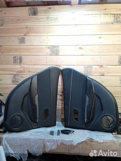 Дверные карты комплект Kia Rio 3