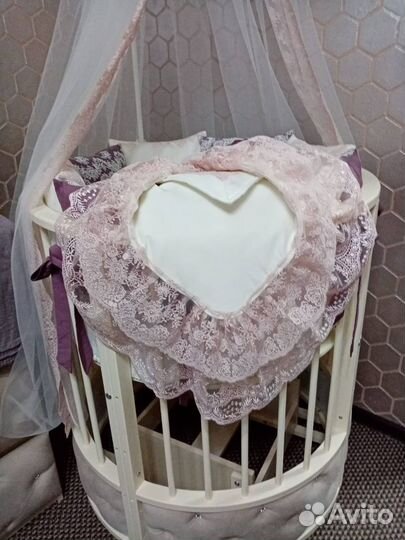 Десткое постельное белье ручной работы