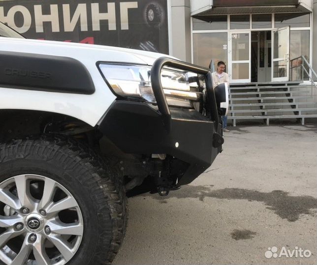 Бампер перед силовой Тойота Ленд Крузер 200 2015