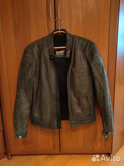 Мотокуртка кожаная мужская Moteq gunner