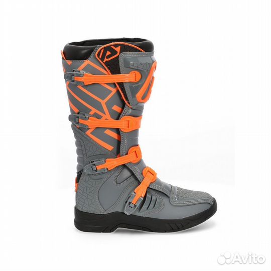 Мотоботы Acerbis X-team grey-orange