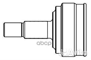 1 063 498 шрус ford focus 1.4-1.8L 16V 98 81