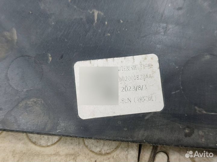 Защита двигателя Chery Arrizo 8 2022