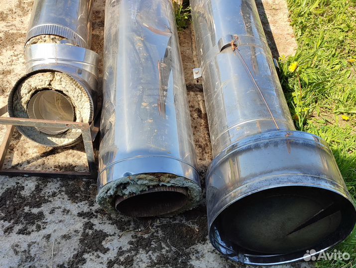 Трубы дымоходов нержавейка 300мм