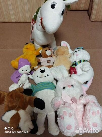 Мягкая игрушка 10 штук