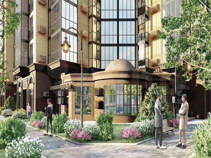 3-к. квартира, 91,4 м², 9/9 эт.