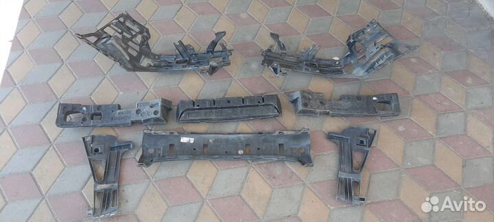 Крепления переднего бампера w211