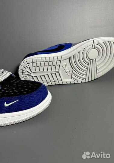 Кроссовки AIR jordan 1 LOW x Zion Williamson Ice Л