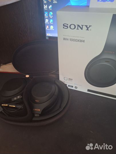 Беспроводные наушники sony wh 1000xm4 black