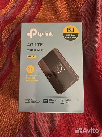 4G LTE мобильный Wi-Fi роутер tp-link M7350