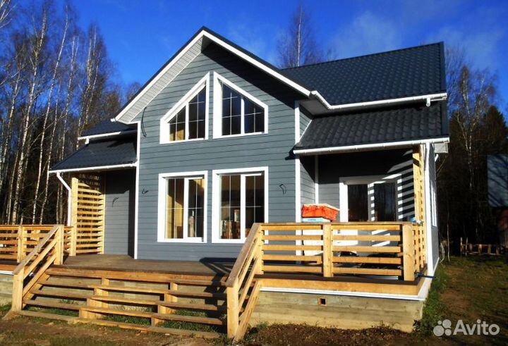 Каркасный дом за 2-3 мес + Ипотека с кэшбэком