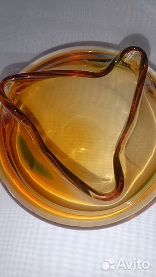 Стеклянные пепельницы СССР