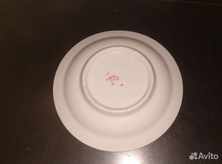 Блюдце сувенирное Москва лфз СССР