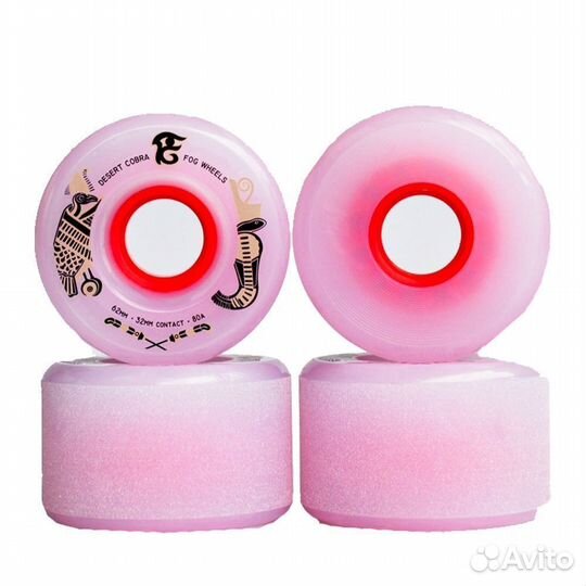 Колеса для лонгборда Khepri Desert Cobra Fog 62x40