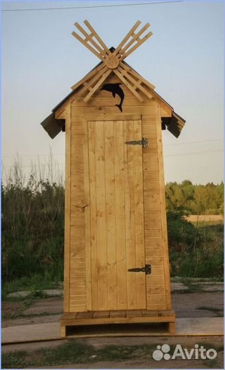 Уличный туалет прямоугольник FIK