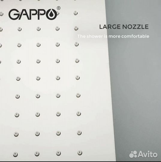Душевая система Gappo G2483-40 с термостатом