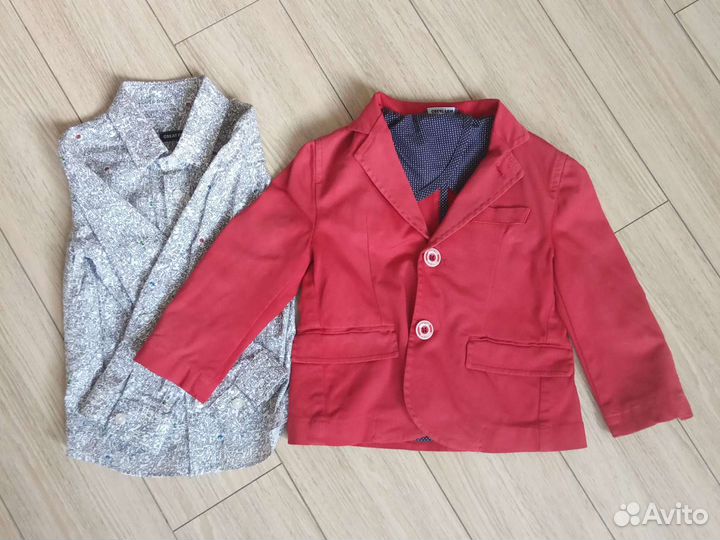 Комплект пиджак и рубашка