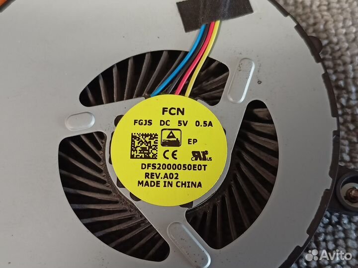 Охлаждение HP ProBook 650 G2 840732-001