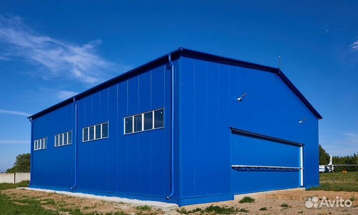 Теплый Ангар Склад Цех