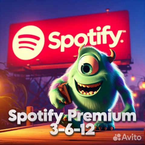 Spotify Premium 3-6-12