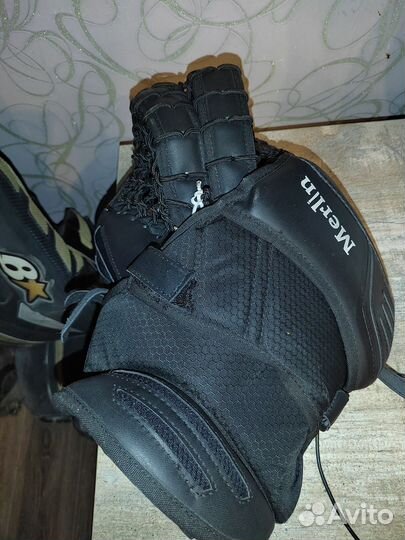 Вратарский комплект щитки + блин и ловушка