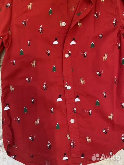 Рубашка новогодняя H&M