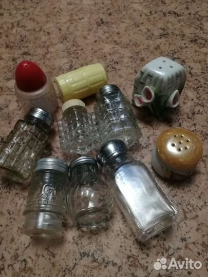 Термосы, посуда СССР, стопки, солонки