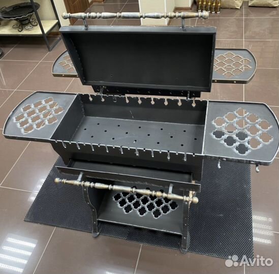 Мангал с зольником