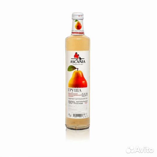 Лимонад Ascania Груша 0,5л