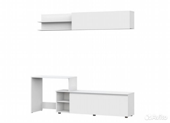 Стенка в гостиную белая