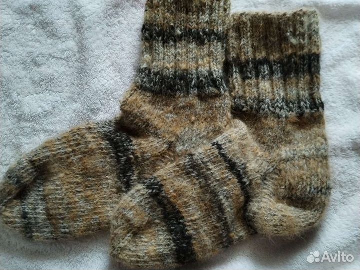 Носки из сабачей шерсти