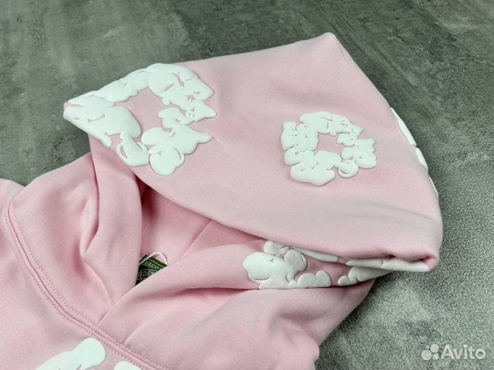 Худи Denim Tears розовая в наличии