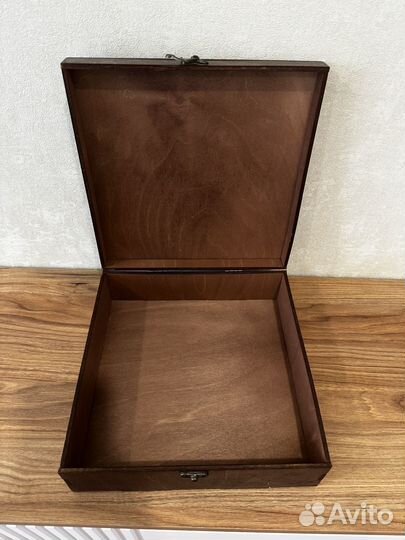 Коробка для хранения чая деревянная